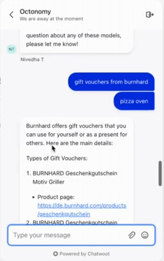 Natürliche Chatverläufe mit KI-Agenten