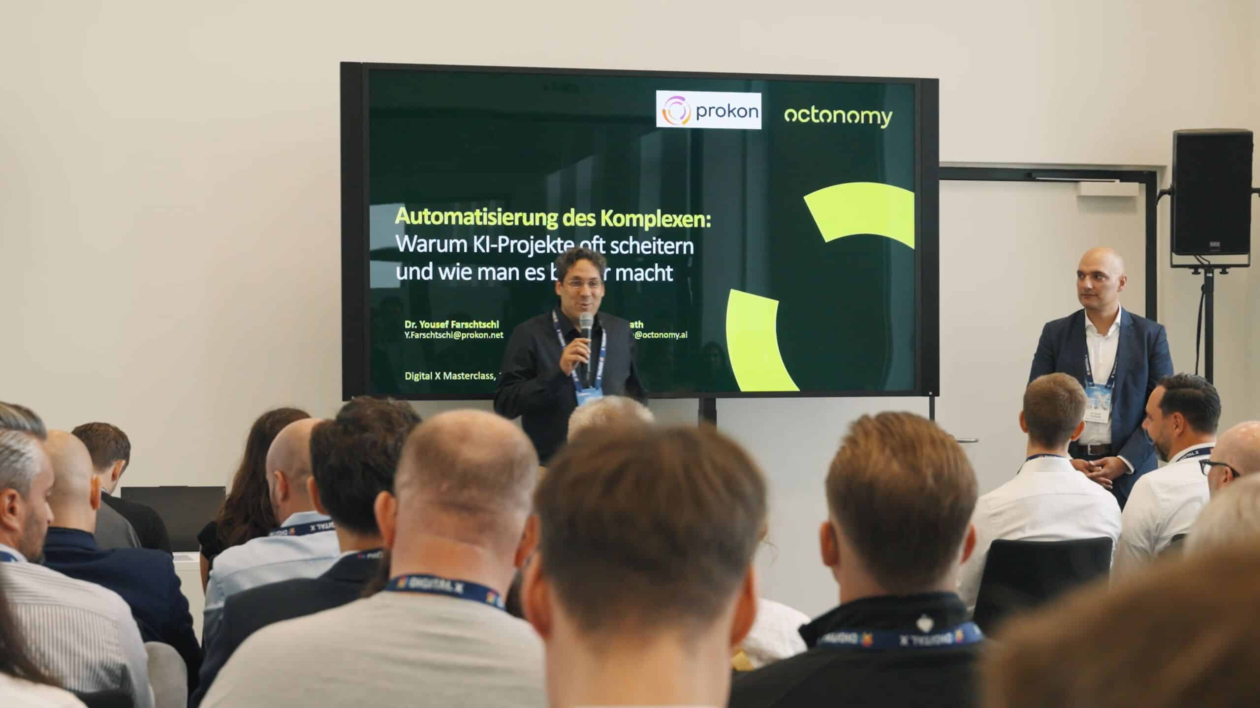 Sushel Bijganath in einer Präsentation